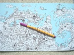 The longest colouring book in the world, packed with content ranging from realistic to mythological, click through to see photos, video and written review!